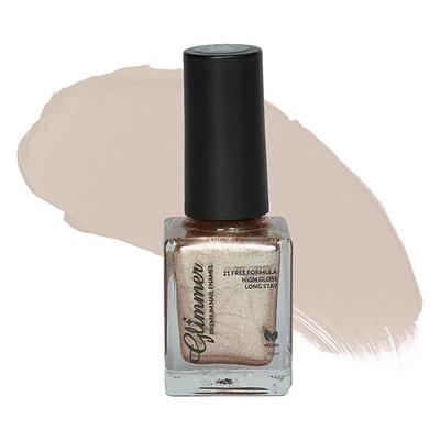 Glimmer Premium Nail Enamel Gold Dessert 10 ml - Nail Polish