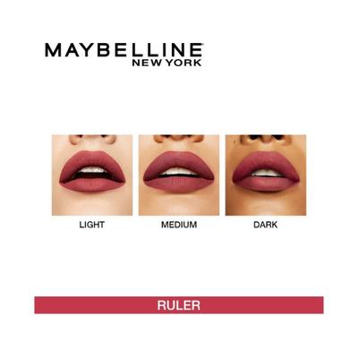 Maybelline New York Super Stay Matte Ink Liquid Lipstick, 80 Ruler 5 ml - Liquid Lipsticks