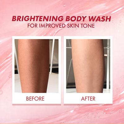 mCaffeine Brightening Body Wash 5% Niacinamide & Raspberry Boost Glow, 5% Glycerine 300 ml - Shower Gels & Body Wash