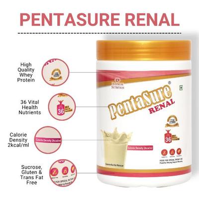 PentaSure Renal Powder - Vanilla Flavour 400 g - Daily Health Drinks