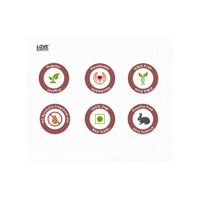Love Earth Lip & Cheek Tint Multipot-Kiss And Tell with Richness Of Essential Oils And Vitamin E 8 gm - Blushes