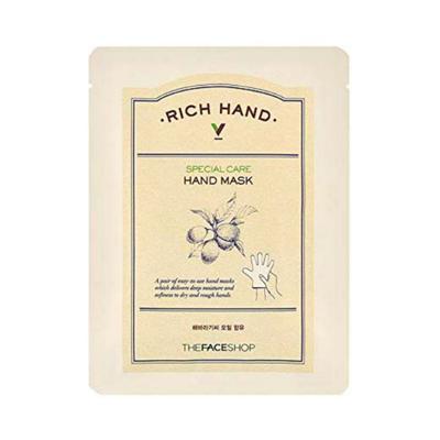 The Face Shop Rich Hand V Special Care Hand Mask 16 Gm - Hand Creams