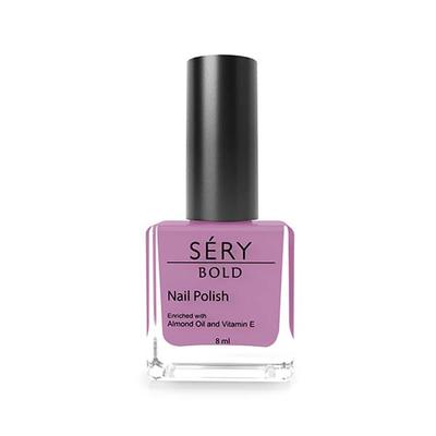 Sery Bold Nail Polish With Almond Oil Andvitamine, Toxin Free-Royal Violet, MNP-16 8 gm - Nail Polish