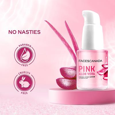 FACESCANADA Pink Aloe Vera Fresh Eyes Serum 15 ml - Face Serum