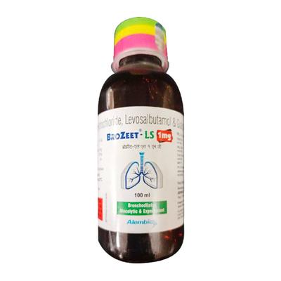 BROZEET LS 1mg Syrup 100ml - Asthma/COPD-Ast