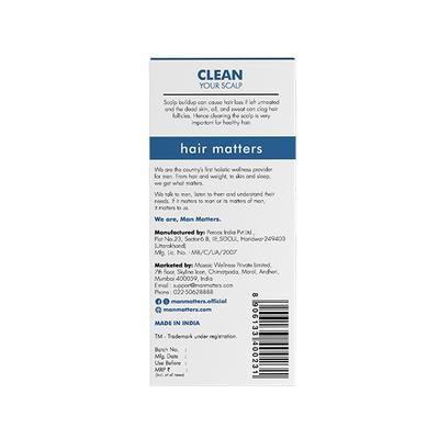 Man Matters Anti-Dandruff Lotion with Tea Tree Extract & Menthol Soothes 60 ml - Hair Lotions & Tonics