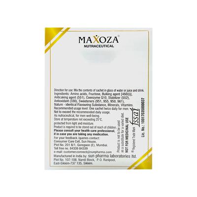 MAXOZA NUTRACEUTICAL MEN Sachet 5gm - Supplements-Vam