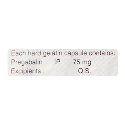 Pregabid 75mg Capsule 15'S - Neuropathic Pain-Dru