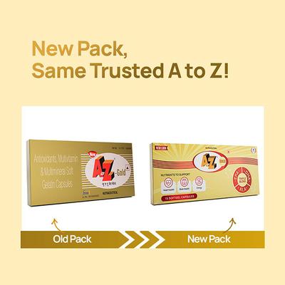 A TO Z Gold Softgel 15'S - Supplements-Vam