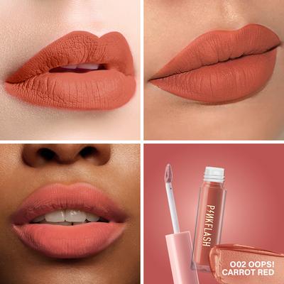 Pinkflash-L01 Melting Matte Lipcream-O02 Oops! 2.3 gm - Lipsticks