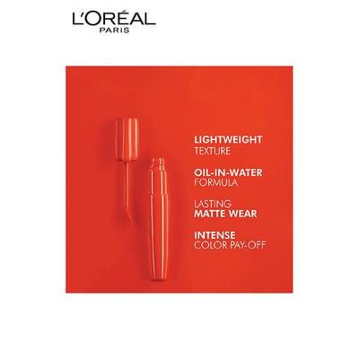 L'Oreal Paris Rouge Signature Matte Lipstick, 105 Rule 7ml - Lipsticks