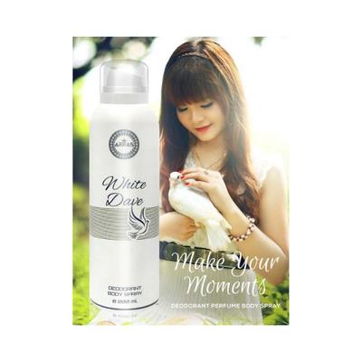 ARRAS White Dave Deodorant Body Spray, Long Lasting Fragances, for Men & Women 200 ml - Perfumes (Edt/Edp)
