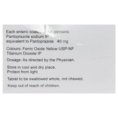 NUPENTA 40 Tablet 15's - Ulcer/Reflux/Flatulence-Aaa