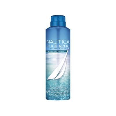 Nautica Oceans Pacific Coast Body Spray 170gm + Blue Body Spray 170gm 2's - Men Deodorants/Roll-Ons