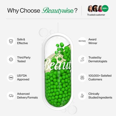 Beautywise Hair Rescue, Biotin & Keratin, for Hairfall Control & Growth 60's - Multi-Vitamins