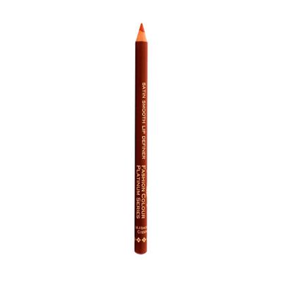 Fashion Colour Satin Smooth Lip Definer, 14 Absolute Copper 1.41 gm - Lip Liners