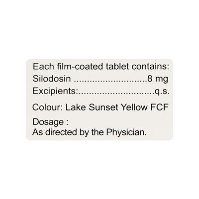 MAXVOID 8 CP Tablet 30's - Bladder And Prostate Disorders-Dru