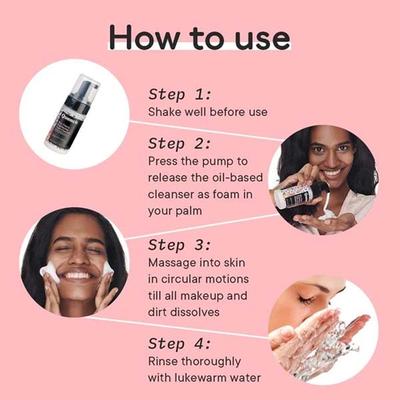 Quench Botanics Mon Cherry Brightening Foam Cleanser 100 ml - Face Wash & Cleansers