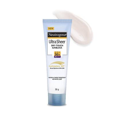 Neutrogena Ultra Sheer Dry-Touch Sunblock SPF 50+Pa++++ Helioplex XP 30 gm - Face Sunscreen