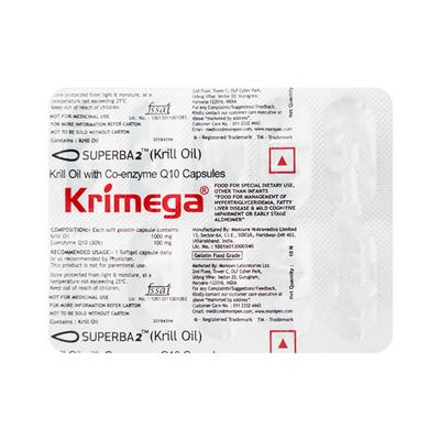KRIMEGA Softgel 10's - Supplements-Sup