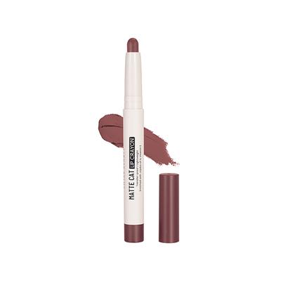 Swiss Beauty Non-Transfer Matte Cat Lip Crayon, Shade - Brick Shell 1.5 gm - Lip Crayons