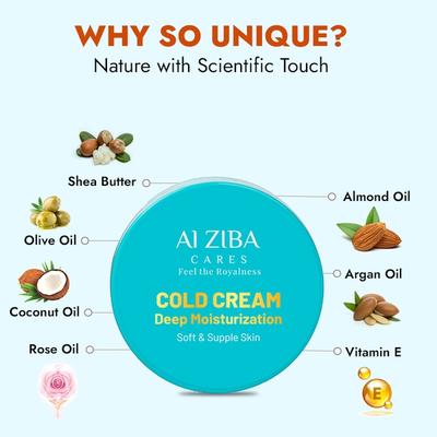 Alziba Cares Deep Moisturization Cold Cream 100 g - Creams/Oils/Lotions