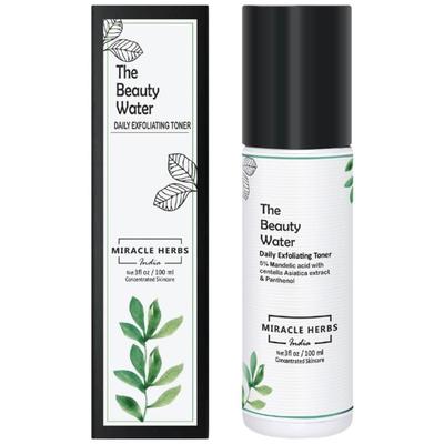 Miracle Herbs The Beauty Water Daily Exfoliating Toner 100 ml - Toners