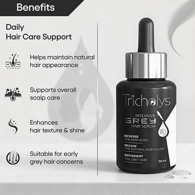 TRICHOLYS INTENSIVE GREY HAIR Serum 30ml - Hair Loss-Oda