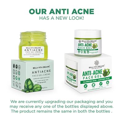 Bella Vita Organic Anti Acne Face gel 50 gm - Face Gels