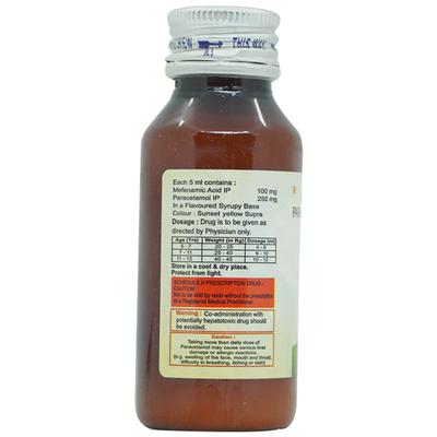 NAM Safe Forte Mango Flavour Suspension 60ml - Pain relief-Nsa