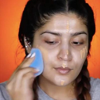 Plume Microfiber Velvet Makeup Sponge Contour & Baking 1's - Sponges & Applicators