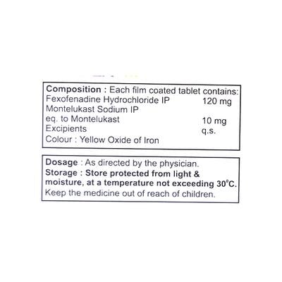 FIBAFEX M Tablet 10's - Allergies-Ant