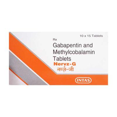 NERVZ G Tablet 15's - Neuropathic Pain-Dru