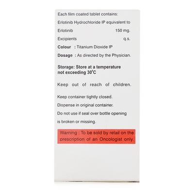 ERLOTERO 150mg Tablet 30's - Cancer Oncology-Cyt