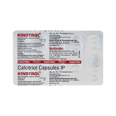 KINDTROL Capsule 10's - Bone Metabolism-Age