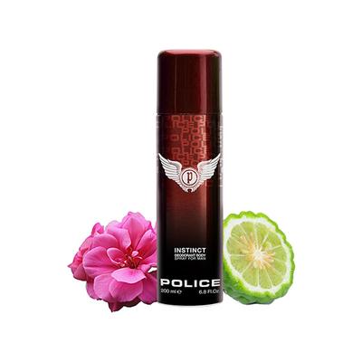 Police Instinct Deodorant Spray 200 ml - Men Deodorants/Roll-Ons