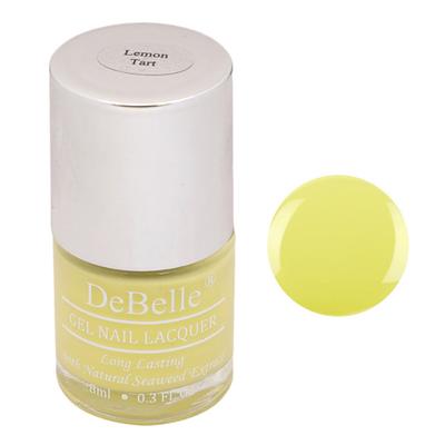 DeBelle Gel Nail Lacquer Lemon Tart Lemon Yellow Nail Polish 8 ml - Nail Polish
