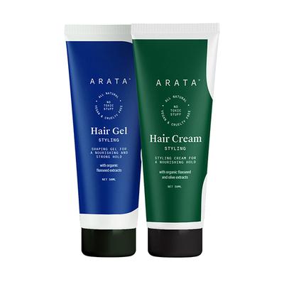 Arata Natural Hair Styling Combo 50ml - Hair Gels & Waxes