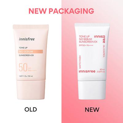 Innisfree Tone Up No Sebum Sunscreen 60 ml - Face Sunscreen