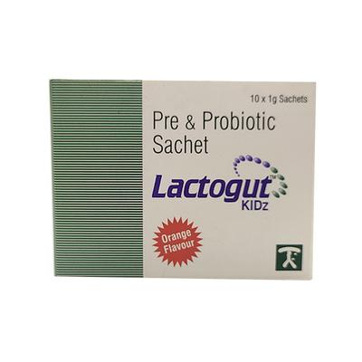 Lactogut Kidz Orange Flavour Sachet 1gm - Diarrhoea-Ant