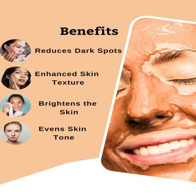 Dermistry No Pigmentation & Dark Spots Kojic Acid Skin Perfecting Face Wash 100 ml + No Pigmentation Kojic Acid Skin Perfecting Face Mask 50 ml - Masks & Peels