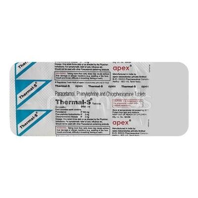 Thermal S Tablet 10'S - Cough And Cold-Cou