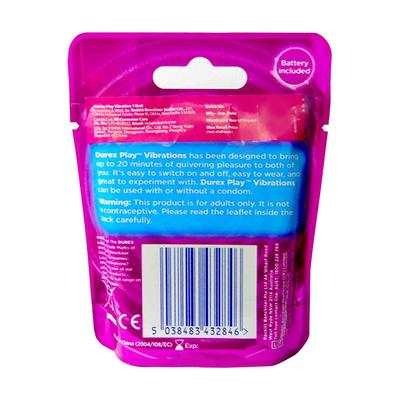 Durex Play Vibrating Ring 1's - Massagers And Vibrators