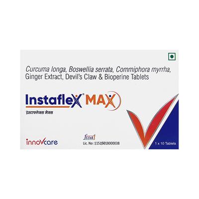 INSTAFLEX MAX Tablet 10's - Supplements-Sup