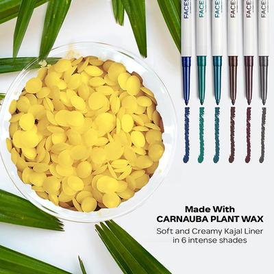 Facescanada Ultimepro Twist Eye Kajal Liner Green 06 0.35 gm - Kajal & Kohls