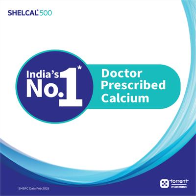Shelcal-500 Tablet 15's - Calcium And Minerals