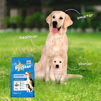 Petstar Starter Food - Mother and Baby Dog 3 kg (Buy 1 Get 1) - Petfood