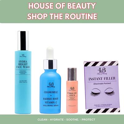 House of Beauty Instant Filler Hyaluronic Undereye Patches For Dark Circles & Plumping (2 Pairs) 2's - Dark Circle & Wrinkle Busters