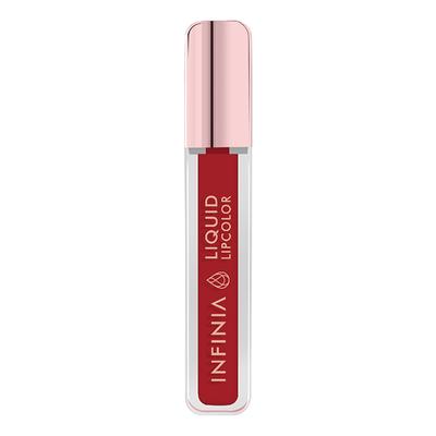 Infinia Liquid Lip Color Liquid Lipstick M 20 Long Lasting and Waterproof 5 ml - Liquid Lipsticks