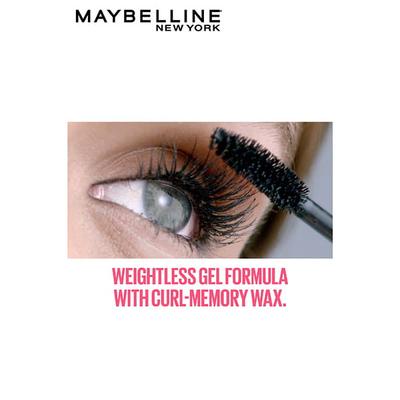 Maybelline New York Hypercurl Mascara Washable, Black 9.2 Gm - Mascaras